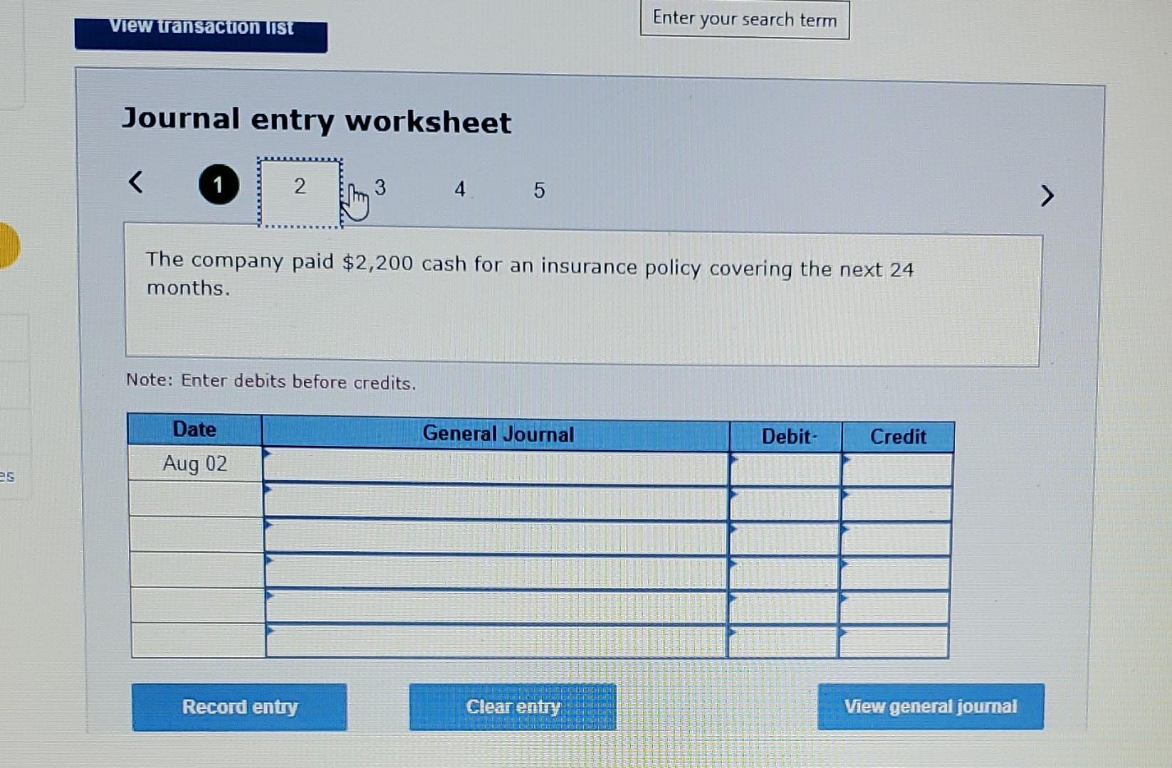 Solved Exercise 2-7 Preparing general journal entries LO P1 | Chegg.com