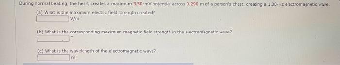 Solved During normal beating, the heart creates a maximum | Chegg.com