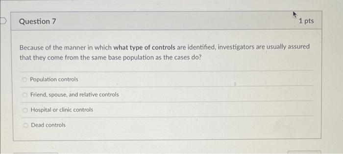 Solved D Question 1 1 pts Which of the following is NOT a | Chegg.com