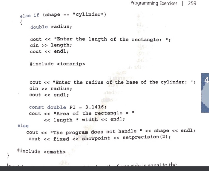 Solved Ocedure E Visual Studio Write Run Test C Programs Listed 1 Lab 4 Chapter 4 S Programming Q