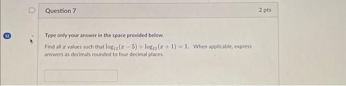 Solved Type only your answer in the space provided below. | Chegg.com