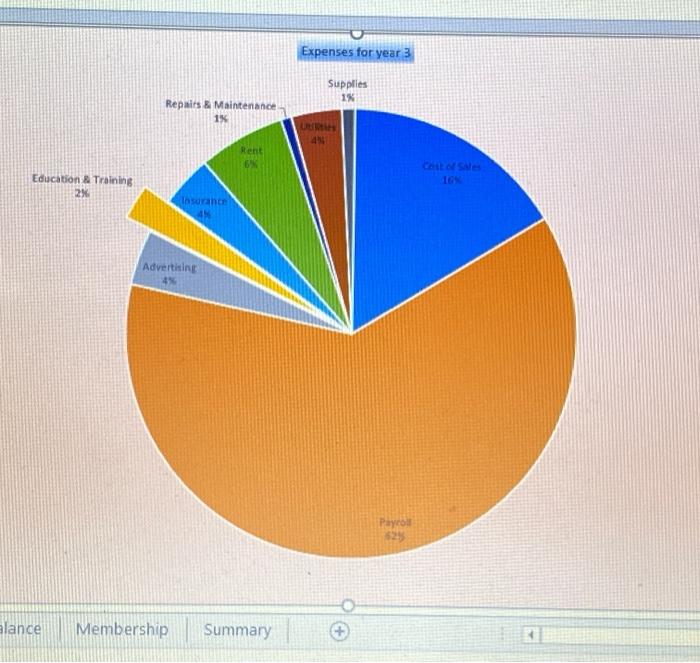 Solved 12 You create another chart showing the Balance sheet