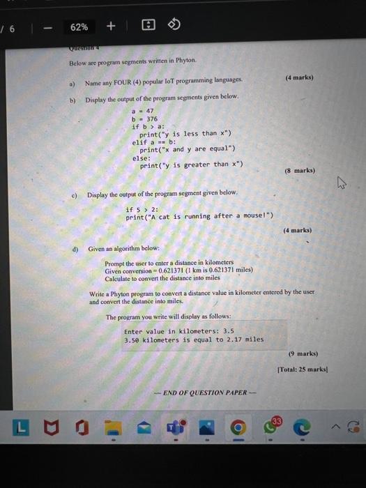 Solved (Answer ALL questions) Question 1 You have attended | Chegg.com