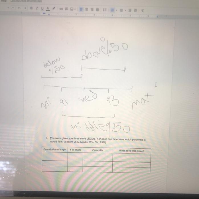 Solved LEGO Box Plot Desmos Box Plot Using Desmos create a