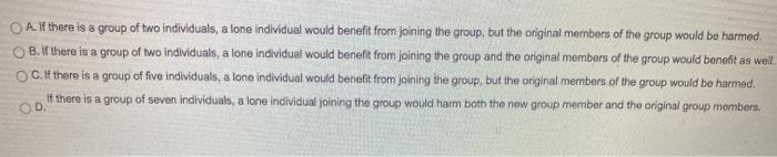 Solved Group size reflects a balance between costs and | Chegg.com