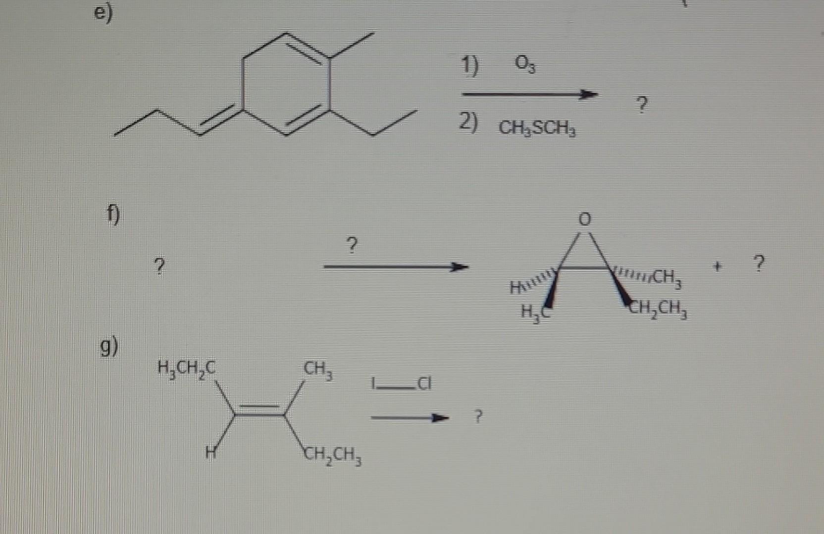 Solved Identify The Missing Reactants, Reagents, And/or | Chegg.com