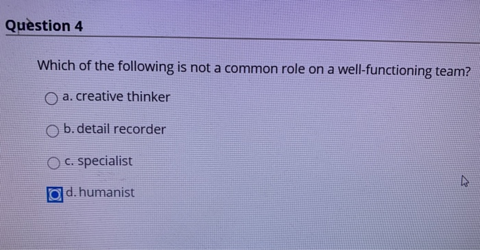 Solved Question 4 Which of the following is not a common | Chegg.com