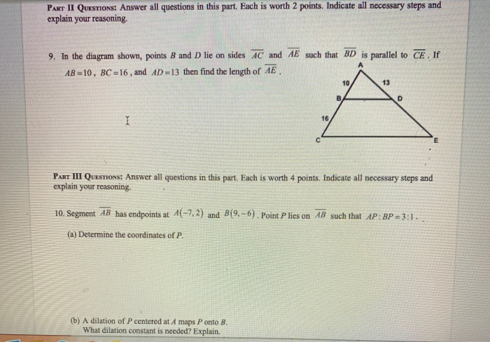 Solved Part Ii Questions Answer All Questions In This Pa Chegg Com