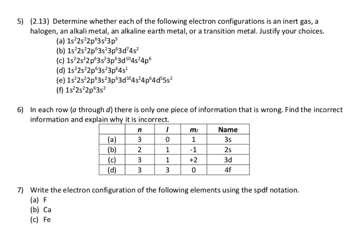 Solved 5 213 Determine Whether Each Of The Following - 