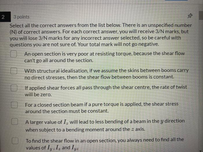 Solved 1 3 points Select all the correct answers from the | Chegg.com
