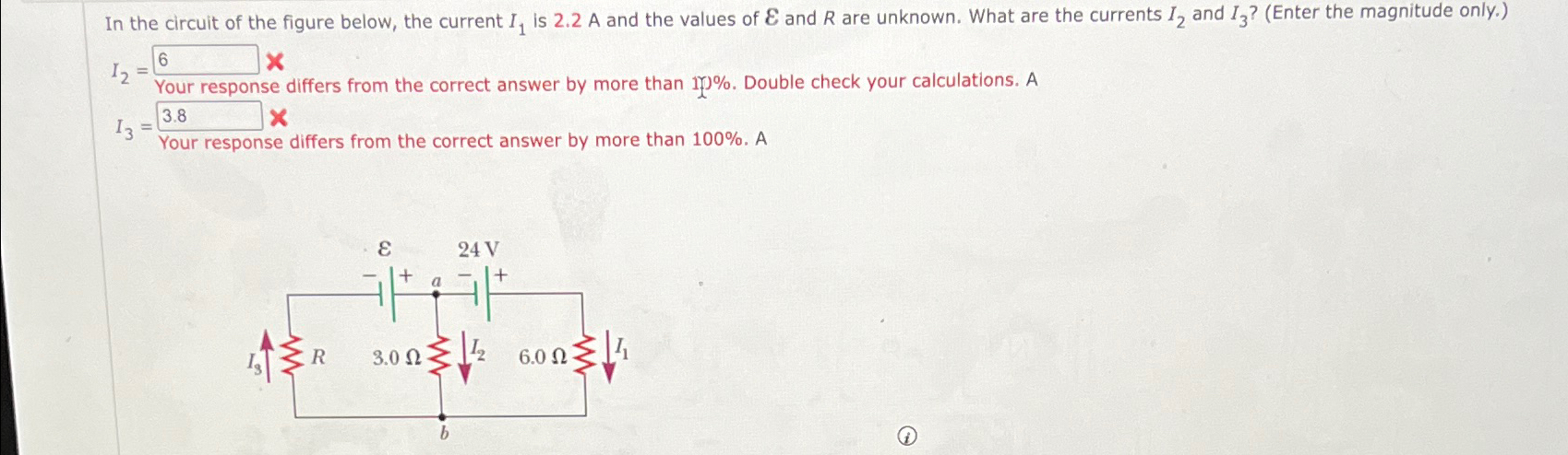 Solved In the circuit of the figure below, the current I1 | Chegg.com