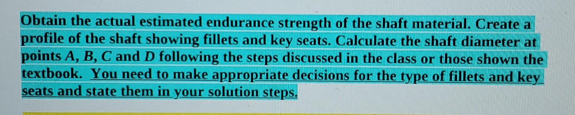 Solved Problem 23 of the textbook has been modified (shaft | Chegg.com