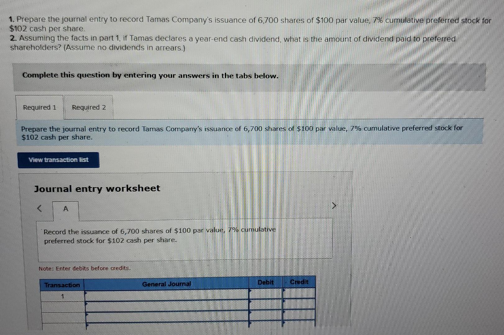solved-1-prepare-the-journal-entry-to-record-tamas-chegg