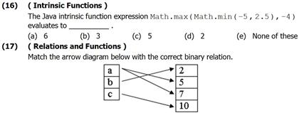 Solved (Intrinsic Functions ) The Java intrinsic function | Chegg.com