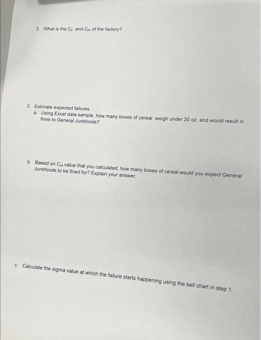 Solved Using excel, answer the following questions. Write | Chegg.com