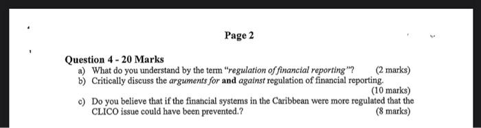 Solved Question 4 - 20 Marks a) What do you understand by | Chegg.com