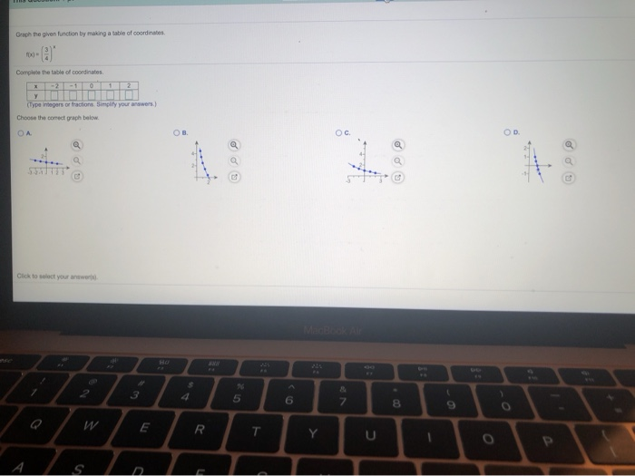 Solved Graph the given function by making a table of | Chegg.com