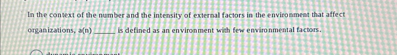 Solved In the context of the number and the intensity of | Chegg.com