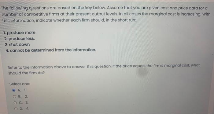 Solved The following graph shows the total variable costs | Chegg.com