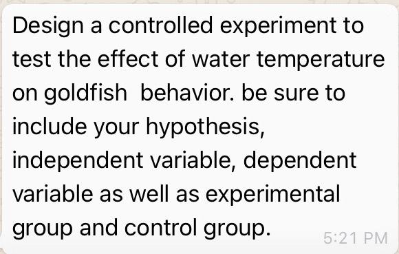 controlled experiment images