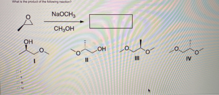 Naoch Solved What is the product of the following reaction? NaOCH | Chegg.com