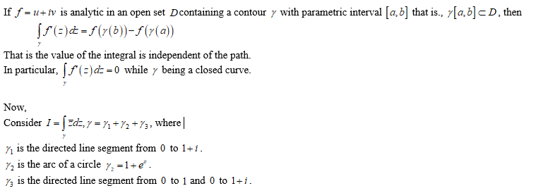 Definition of Cauchy's Theorem | Chegg.com