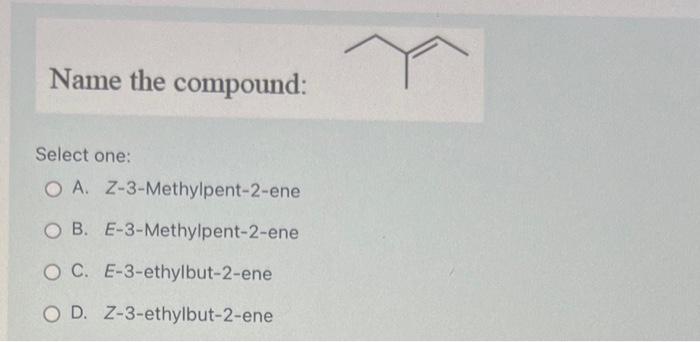 3 ethyl 2 methylpent 2 ene