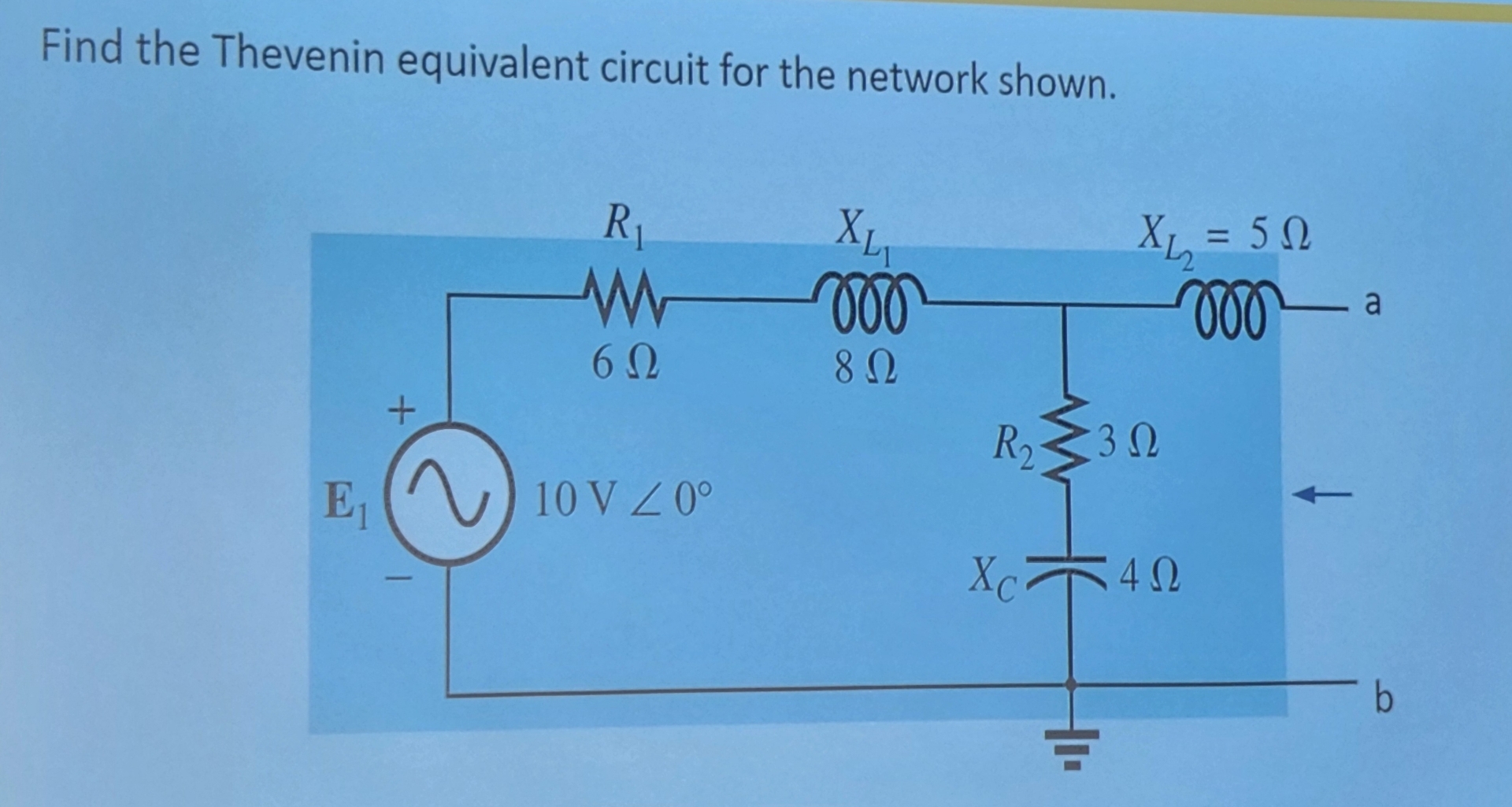Solved Find the Thevenin equivalent circuit for the network | Chegg.com