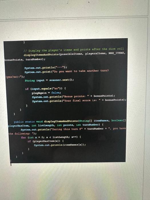 Solved please follow all of the instructions on this java | Chegg.com