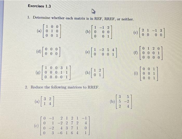 Solved it is questions of linear algebra.please solve all | Chegg.com
