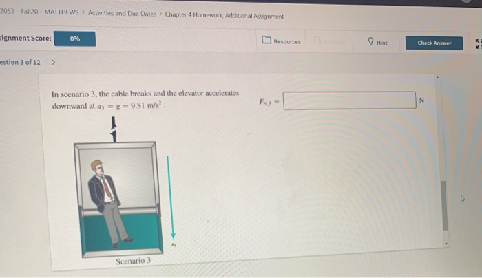 Solved A simple elevator ride can teach you quite a bit | Chegg.com