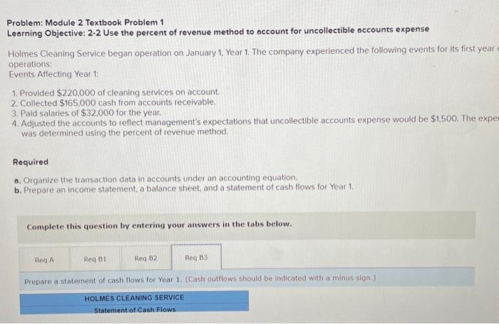 Solved Problem: Module 2 Textbook Problem 1 Learning | Chegg.com