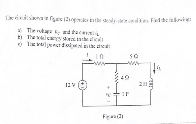 Solved The circuit shown in figure (1) operates in the | Chegg.com