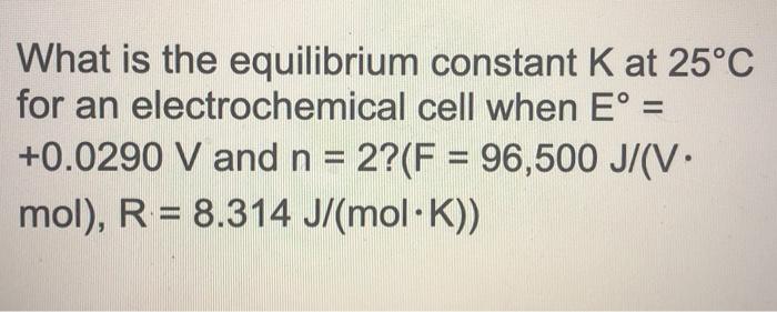 Solved What Is Agº For A Redox Reaction Where 6 Moles Of Chegg Com