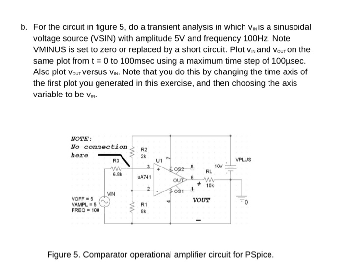 Solved 3. Use PSpice/LTSpice to analyse the two circuits