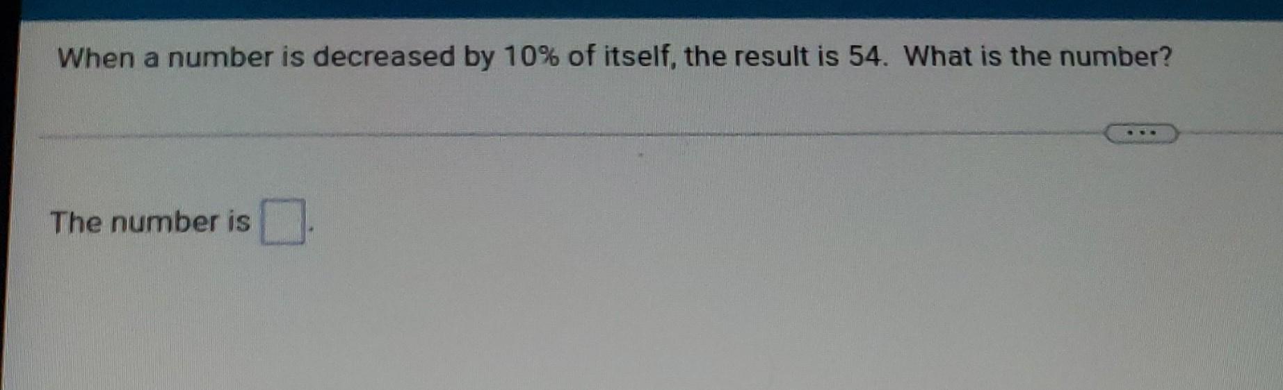 5 decreased by a number is 10 means