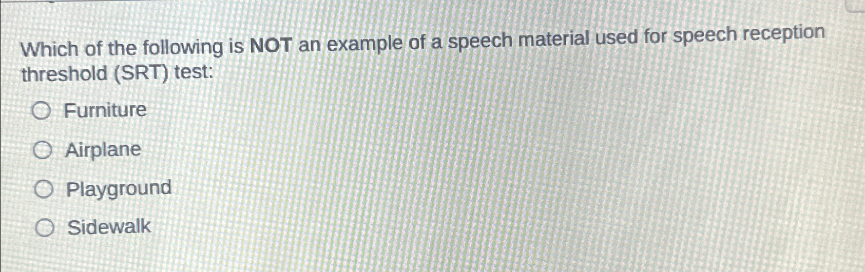 Solved Which of the following is NOT an example of a speech | Chegg.com