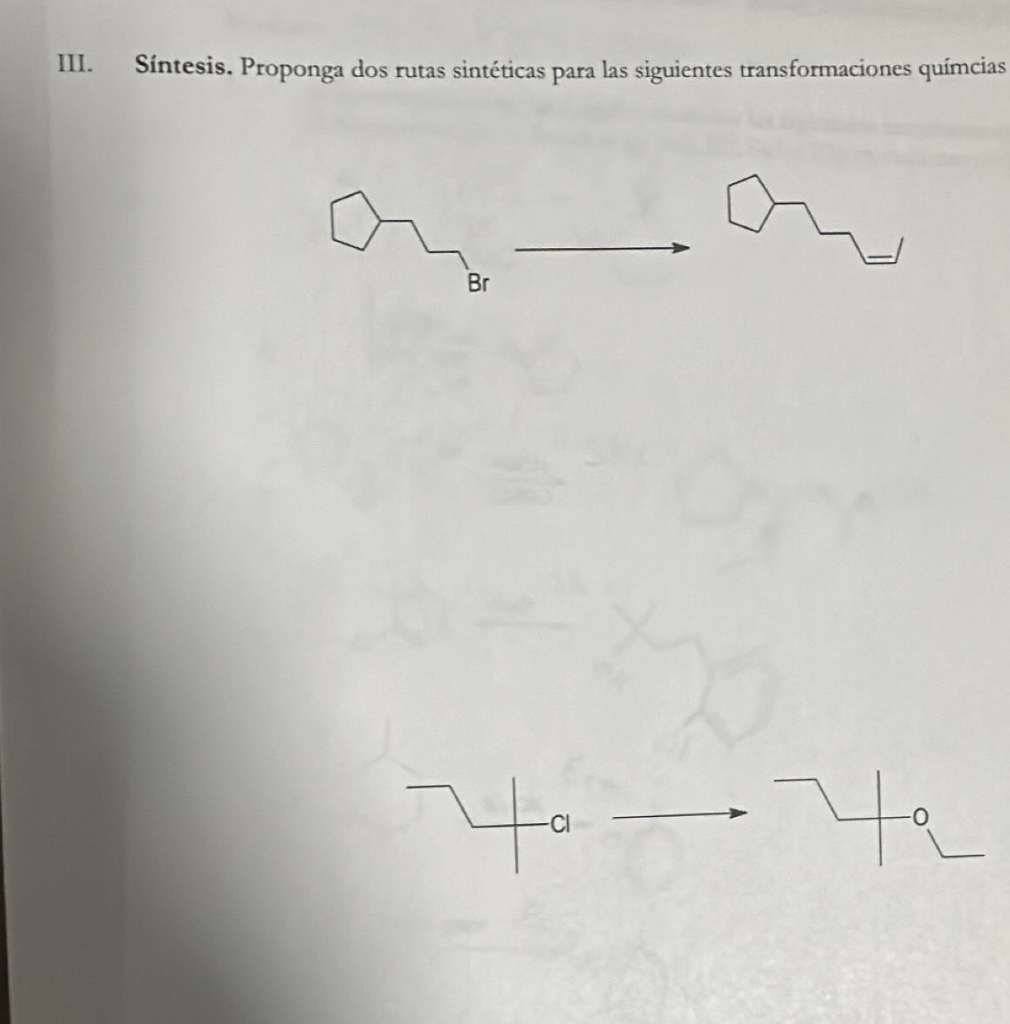 Solved propose 2 ﻿synthetic routes for the following | Chegg.com