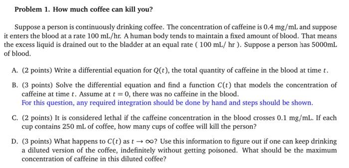 How Much Coffee Can Kill You