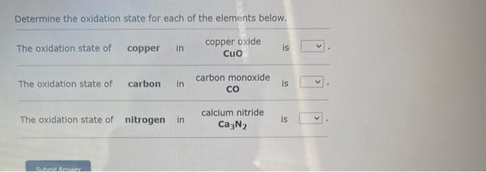 oxidation state of ca no3 2