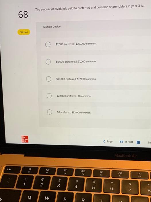 Solved Fetzer Company declared a 0.55 per share cash
