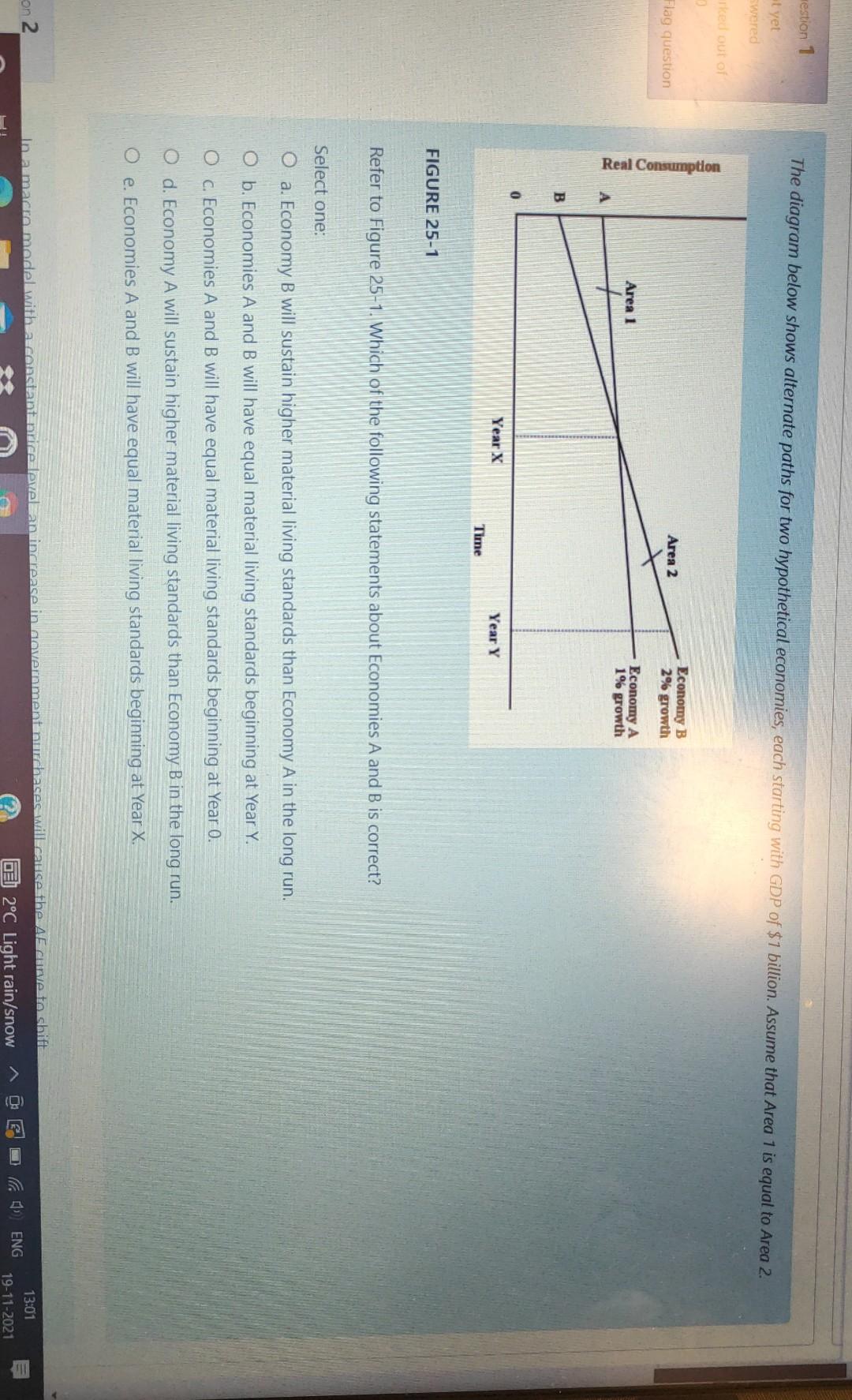 Solved restion 1 The diagram below shows alternate paths for | Chegg.com