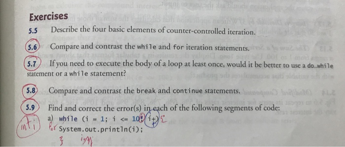 solved-5-6-exercises-5-5-describe-the-four-basic-elements-of-chegg