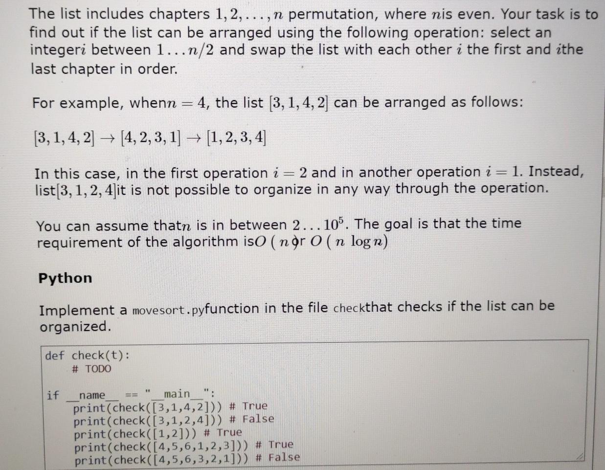 Solved Code in python or in java. No hard code. Efficiency | Chegg.com