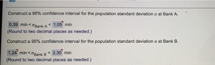 Solved Construct A 95% Confidence Interval For The | Chegg.com