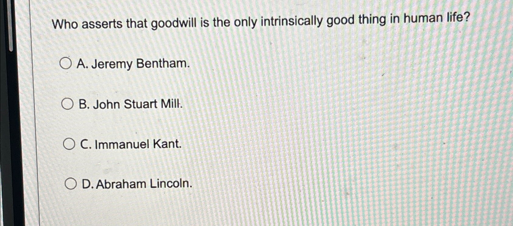 Solved Who asserts that goodwill is the only intrinsically | Chegg.com
