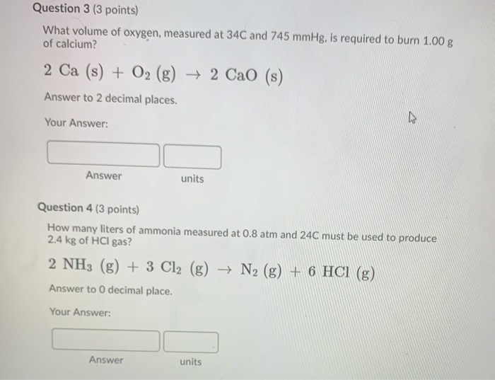 Solved Question 1 (3 points) Saved Given the equation: 2 | Chegg.com
