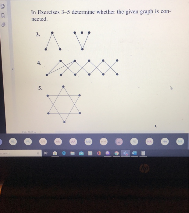 Solved In Exercises 3-5 determine whether the given graph is | Chegg.com