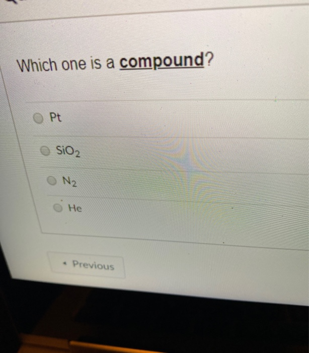 Solved Which one is a pure substance? nitrous oxide