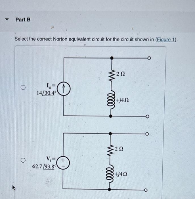 Solved Select the correct Thévenin equivalent circuit for | Chegg.com